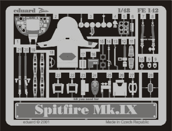FE142 1/48 Spitfire Mk.IX ICM