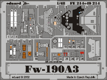 FE214 1/48 Fw 190A-3 TAMIYA