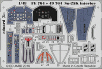 [사전 예약] FE764 1/48 Su-25K interior SMĚR