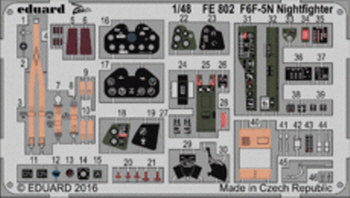 [사전 예약] FE802 1/48 F6F-5N Nightfighter EDUARD