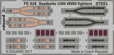 FE828 1/48 Seatbelts USN WWII fighters STEEL