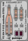 FE854 1/48 P-51D seatbelts STEEL 1/48 AIRFIX