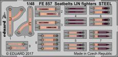 FE857 1/48 Seatbelts IJN fighters STEEL 1/48