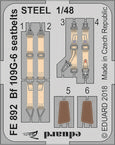 [사전 예약] FE892 1/48 Bf 109G-6 seatbelts STEEL 1/48 TAMIYA