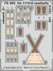 FE905 1/48 He 111H-6 seatbelts STEEL 1/48 ICM