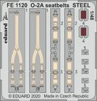 FE1120 1/48 O-2A seatbelts STEEL 1/48 ICM