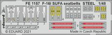 [사전 예약] FE1157 1/48 F-16I SUFA seatbelts STEEL 1/48 KINETIC