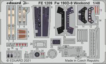 [사전 예약] FE1209 1/48 Fw 190D-9 Weekend 1/48 EDUARD
