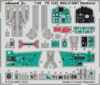 [사전 예약] FE1242 1/48 MiG-21SMT Weekend 1/48 EDUARD