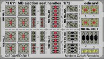 [사전 예약] 73611 1/72 MB ejection seat handles 1/72