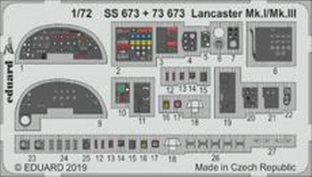 73673 1/72 Lancaster Mk.I/Mk.III interior 1/72 REVELL
