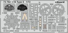 73782 1/72 I-16 Type 5 1/72 CLEAR PROP