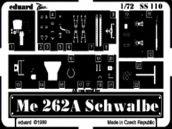 [사전 예약] SS110 1/72 Me 262A Schwalbe REVELL