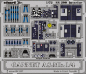 [사전 예약] SS290 1/72 Gannet AS.Mk.1/4 interior TRUMPETER