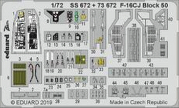 SS672 1/72 F-16CJ Block 50 1/72 TAMIYA