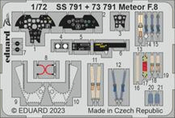 SS791 1/72 Meteor F.8 1/72 AIRFIX