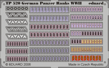 TP520 1/35 German Panzer Ranks WWII