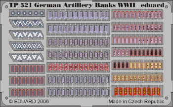 [사전 예약] TP521 1/35 German Artillery Ranks WWII