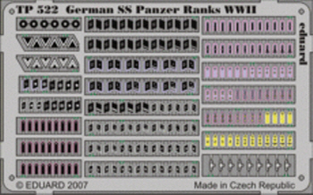 [사전 예약] TP522 1/35 German SS Panzer Ranks WWII