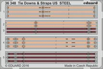 [사전 예약] 36348 1/35 Tie Downs & Straps US STEEL