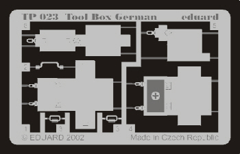 TP023 1/35 Tool Box German
