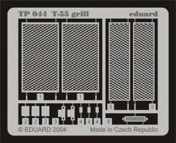 TP044 1/35 T-55 grill TAMIYA 35257