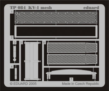 TP084 1/35 KV-1 mesh TRUMPETER