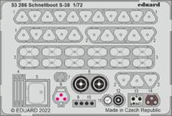 53286 1/72 Schnellboot S-38 1/72 FORE HOBBY