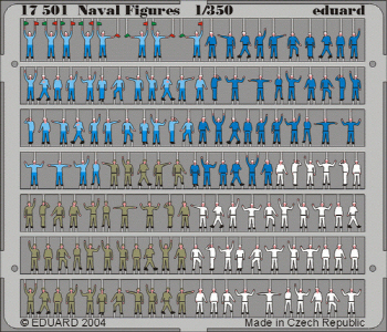 17501 1/350 Naval Figures 1/350