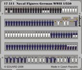 17511 1/350 Naval Figures German WWII 1/350