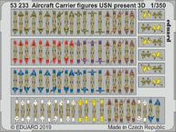 [사전 예약] 53233 1/350 Aircraft Carrier figures USN present 3D  1/350