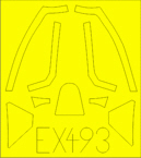 EX493 1/48 Spitfire Mk.XVI Bubbletop Weekend 1/48 EDUARD