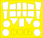 CX305 1/72 P-40B 1/72 AIRFIX