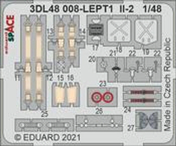 3DL48008 1/48 Il-2 SPACE 1/48 ZVEZDA
