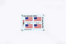 3DL53001 1/350 US ensign flag WWII SPACE 1/350