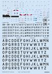D72029 1/72 Z-37 stencils, code letters & labels 1/72 EDUARD