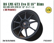 [사전 예약] FW24007 1/24 R8 LMS GT3 Evo II 18" rims