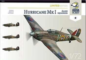 [사전 예약] 70024 1/72 Hurricane Mk I Allied Squadrons Limited Edition