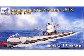 [SALE-사전 예약] NB5008 1/350 German Long Range Submarine U-IX