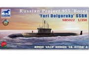 [사전 예약] NB5022 1/350 Project 955 'Borei' 'Yuri Dolgoruky' SSBN