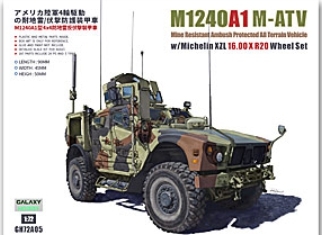 [사전 예약] GH72A05 1/72 M-ATV M1240A1 MRAP w/O-GPK