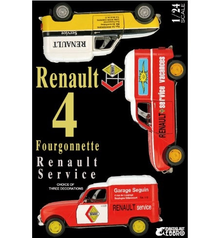[사전 예약] 25012 1/24 Renault 4 Fourgonnette Service Car