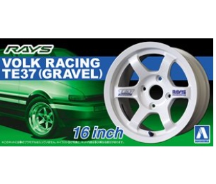 [사전 예약] 05250 1/24 Volk Racing TE37 16 Inch Wheels