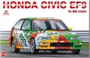 [SALE-사전 예약] PN24021 1/24 Honda Civic EF-9 1992 TI Circuit IDA Gr.A 300km Race