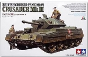 [사전 예약] 37025 1/35 British Cruiser Tank Mk.IV Crusader Mk.III Tamiya