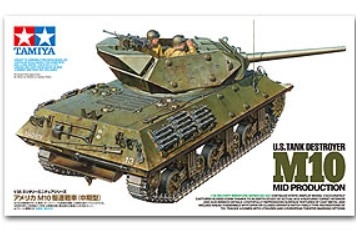 [사전 예약] 35350 1/35 US Tank Destroyer M10 Mid Production Tamiya