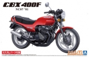 [사전 예약] 06232 1/12 Honda NC07 CBX400F Monza Red `81 w/Custom Parts