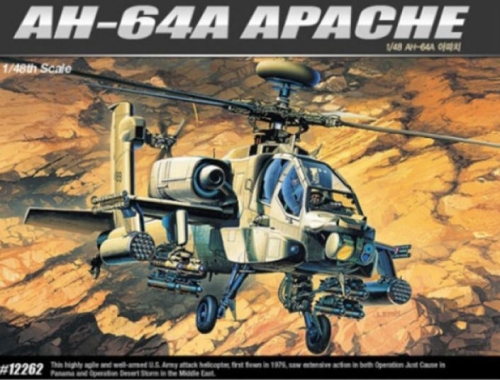 [SALE-특가 수량 한정] 12262 1/48 AH-64A Apache