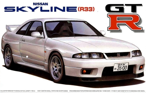 [사전 예약] 03880 1/24 Skyline GT-R (R33 type) '95
