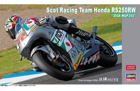21748 1/12 Scott Racing Team Honda RS250RW 2008 WGP250